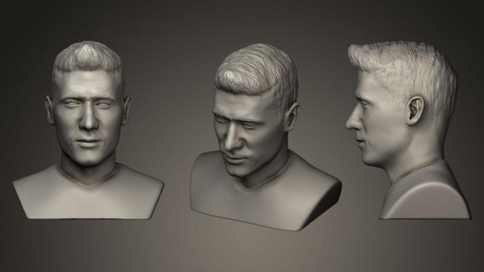 Busts and bas-reliefs of famous people (BUSTC_0369) 3D model for CNC machine